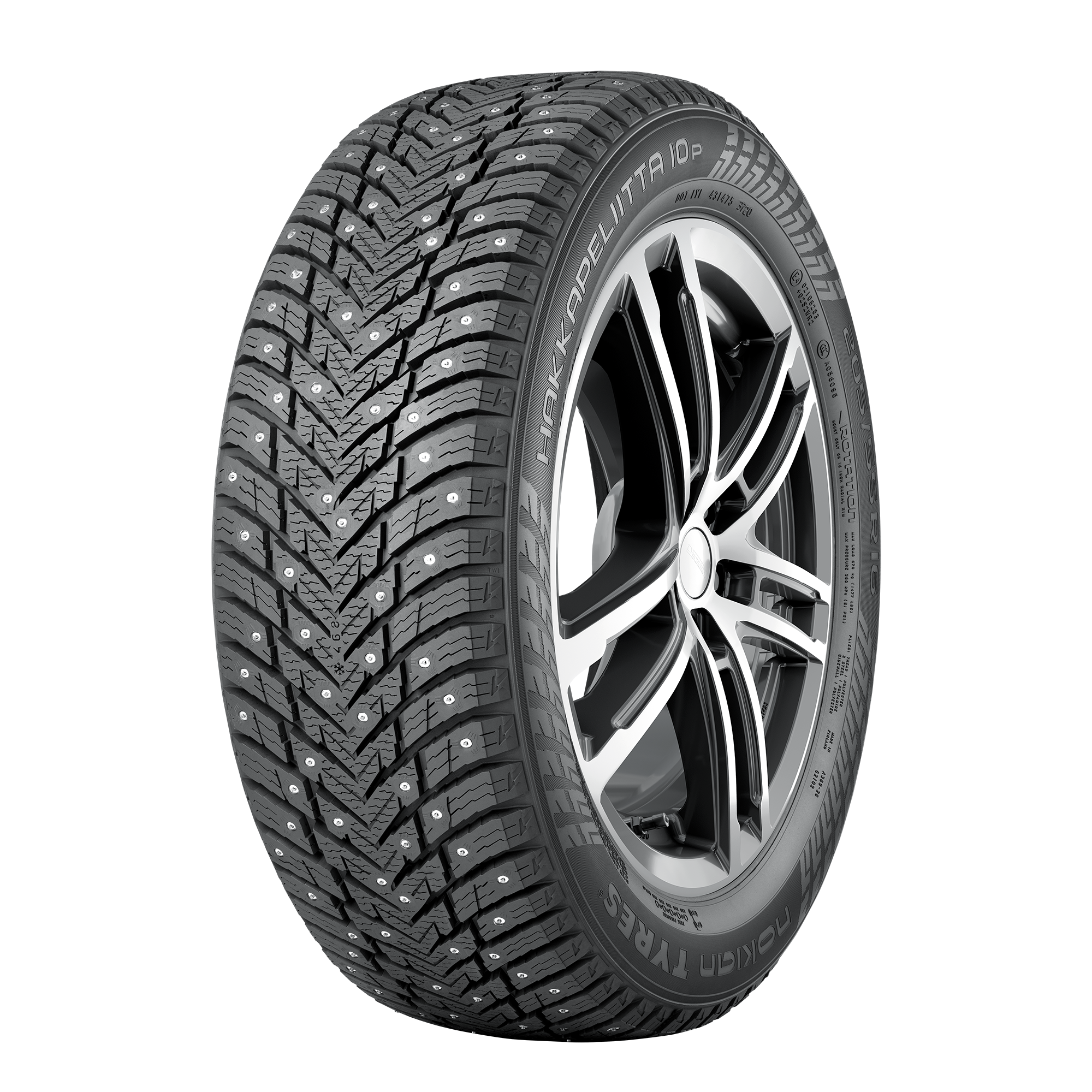 картинка Nokian Tyres (Ikon Tyres)-R17 215/60 100T XL Nokian Tyres (Ikon Tyres) HAKKAPELIITTA 10p SUV Шип. от нашего магазина