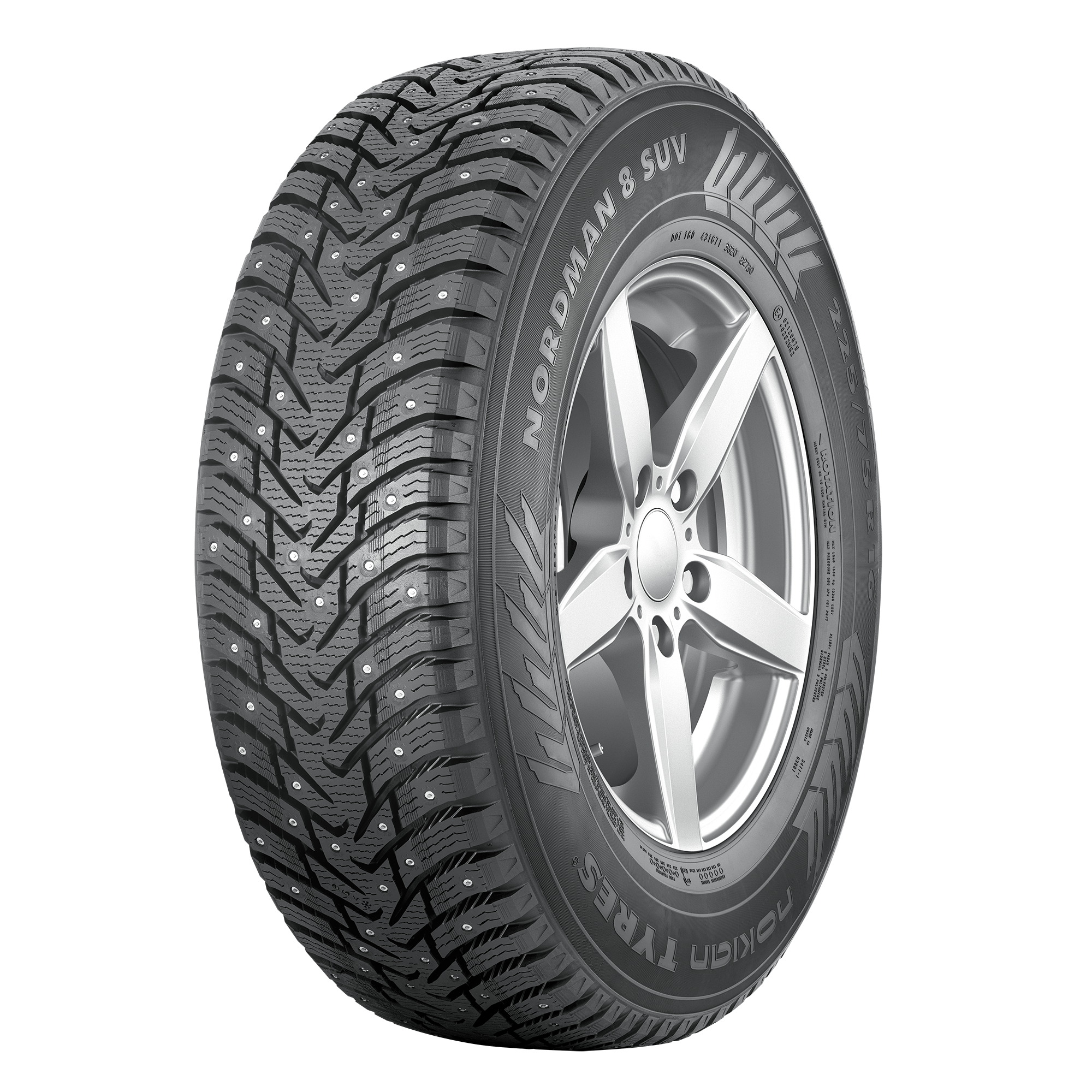 картинка Nokian Tyres (Ikon Tyres)-R18 235/60 107T XL Nokian Tyres (Ikon Tyres) NORDMAN 8 SUV Шип. от нашего магазина