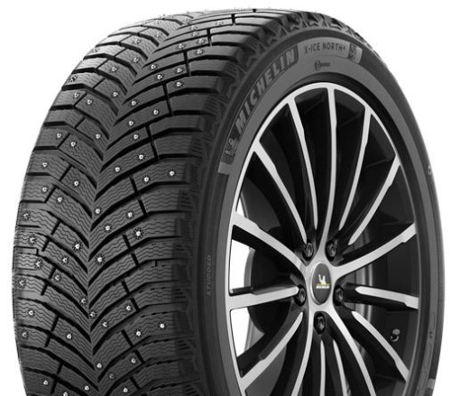 картинка Michelin 215/60 R17 X-Ice North 4 100T Шипы- Шины зимние от нашего магазина